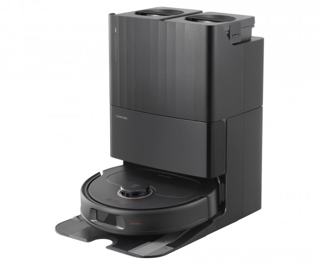 Робот-пилосос з вологим прибиранням RoboRock Q Revo Pro Black (QRP52-00)